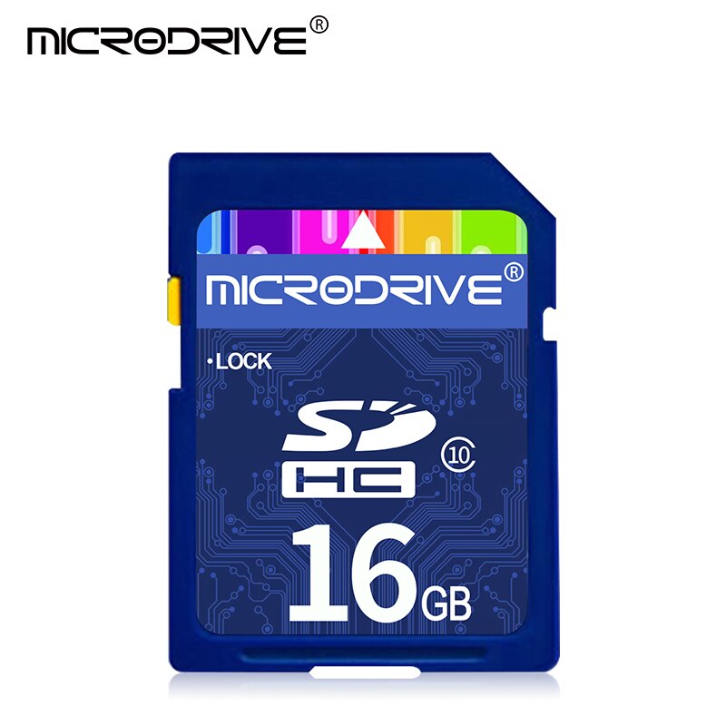 Muistikortti 128gb 64gb 32gb sd-kortti (ei microsd-kortti) luokan 10 flash-muistikortti muisti sd-kortit digikameralle: 16gb