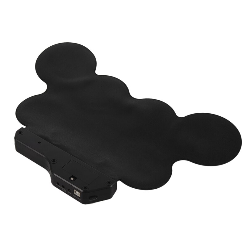 Portable Electronic Drum Digital USB 7 Pads Roll up Drum Set Silicone Electric Drum Pad Kit With DrumSticks Foot Pedal