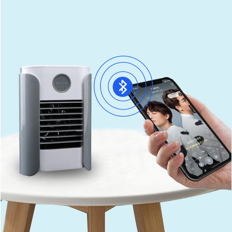 Air Conditioner Air Cooler Humidifier Purifier Portable For Home Room Office 3 Speeds Desktop Quiet Cooling Fan Air Conditioning