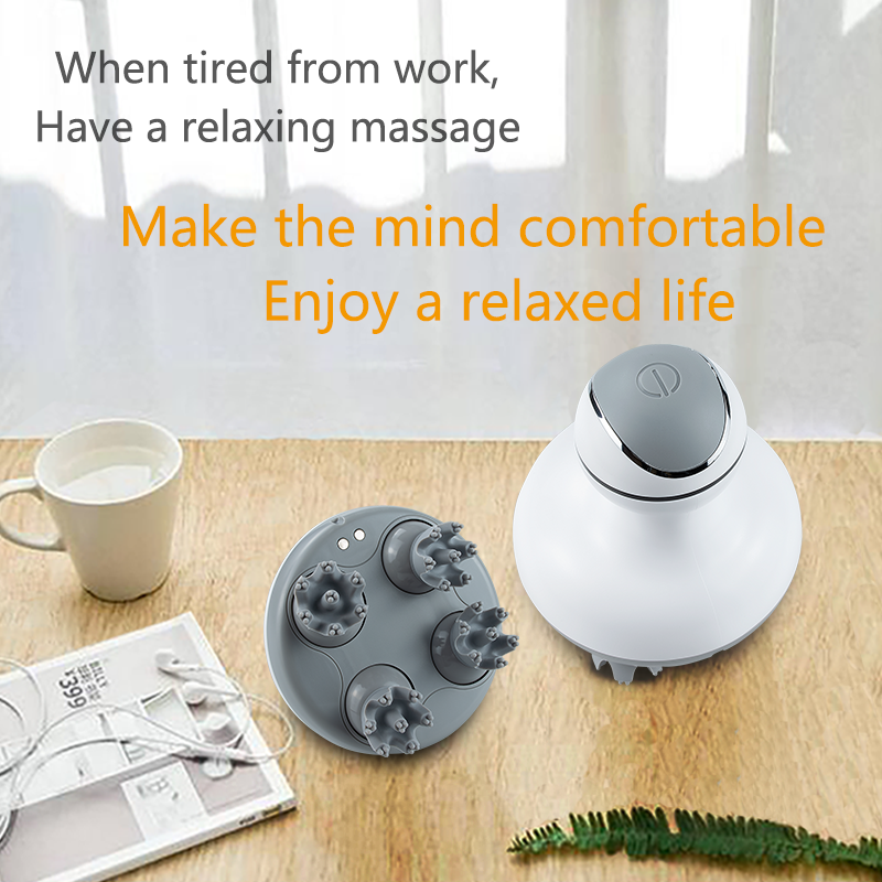 Smart head massager electric scalp massager relieve pressure and promote blood circulation hair growth electric massager