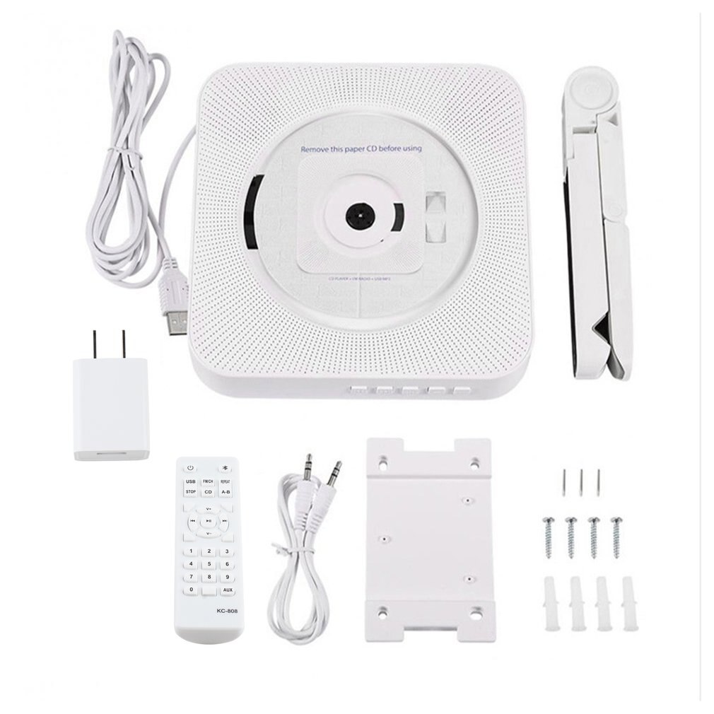 Home Wall Mounted Dvd Machine Repeater Cd Player Prenatal Speaker Cd English Learning Machine Student: Default Title