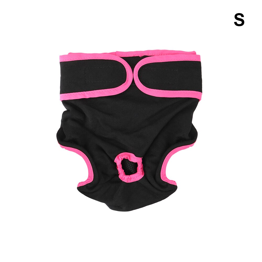 Puppy Diaper Physiological Pants Physiological Pants Pet Underwear For Small Meidium Size Dogs Pet Products: Black (S)