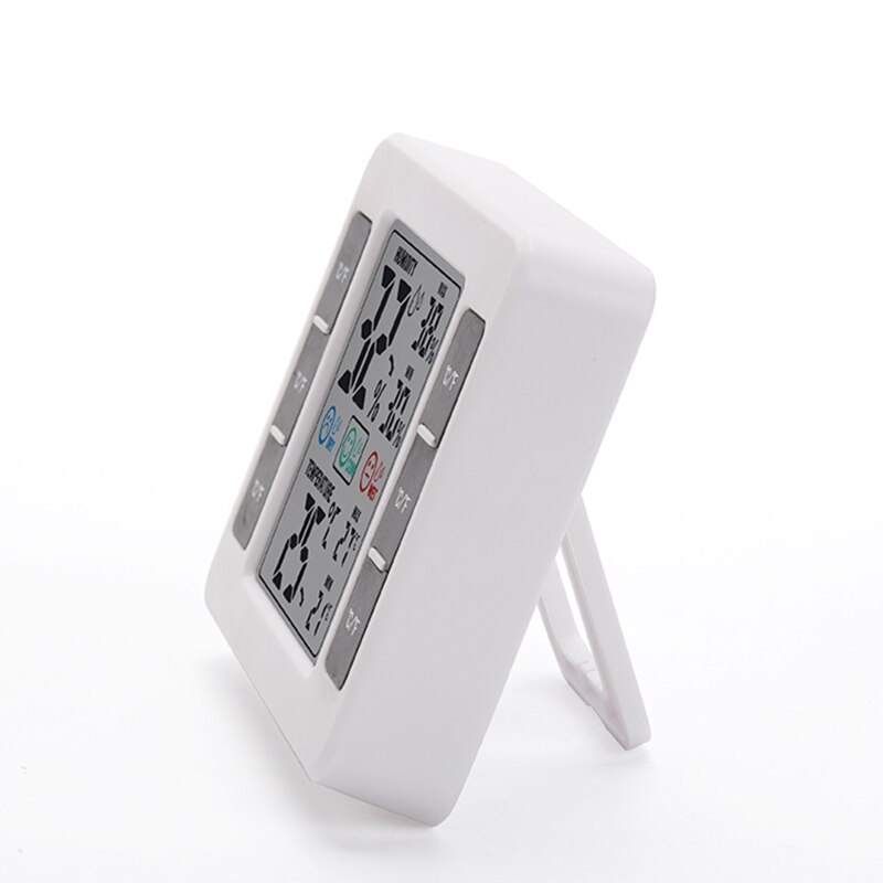 Lcd Digitale Thermometer Weerstation Klok & We... - Vicedeal