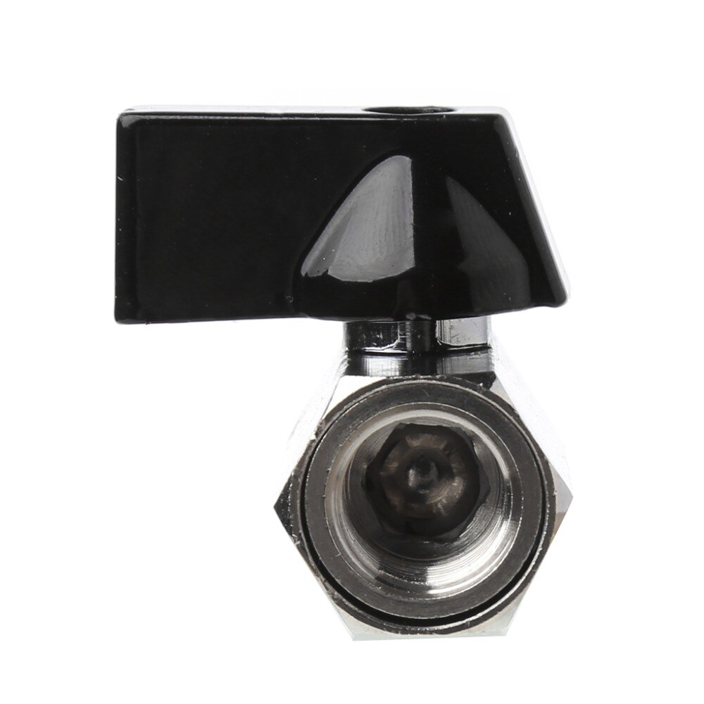 Laiton Mini robinet à tournant sphérique 1/4 "BSP mâle à filetage femelle compresseur d'air tuyau robinet à tournant sphérique