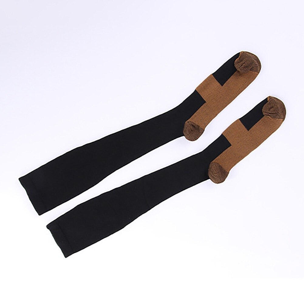 draussen unisex Kupfer Faser Strümpfe Baumwolle Socke Kompression Druck Sport Läuft Fitness Absorbieren Schweiß Socken Sport