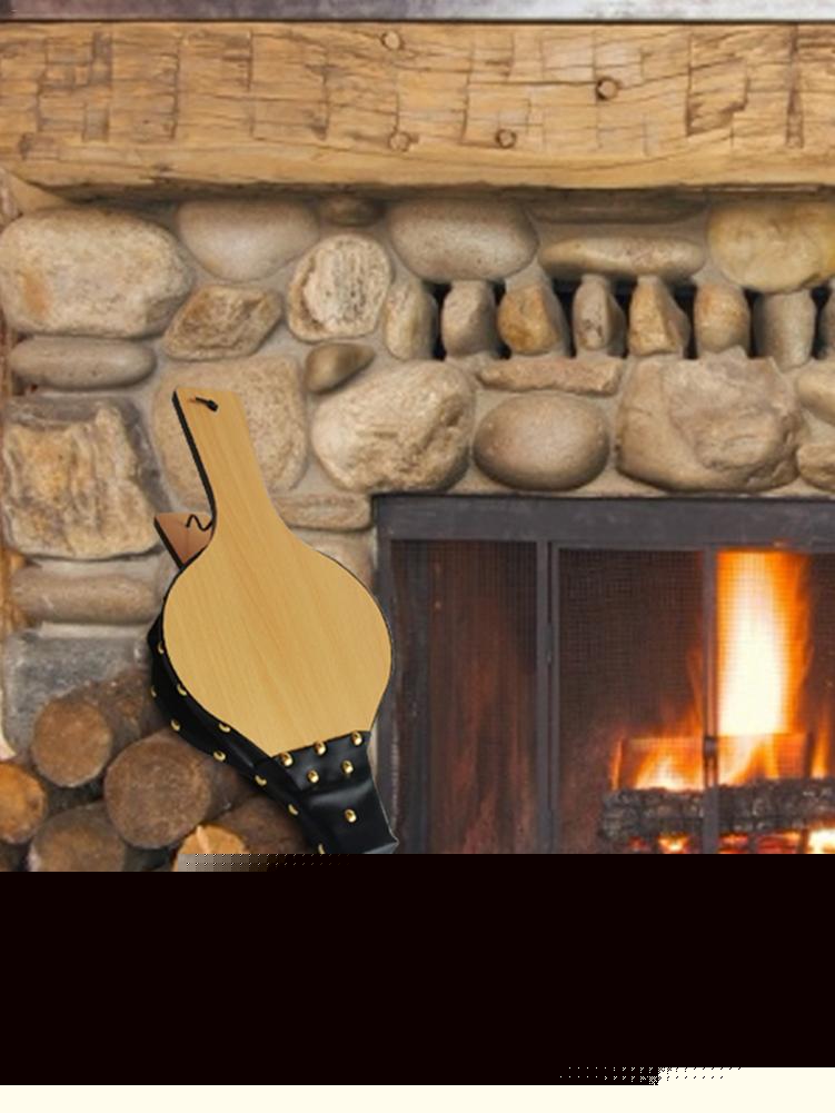 Nouvelle cheminée soufflet manuel grand souffleur d'air MDF cheminée outil pour Camping en plein Air barbecue Grill cheminée