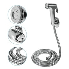 Toilet Bathroom Hand Held Handheld Sprayer Shower Bidet Spray Hose Holder: Default Title