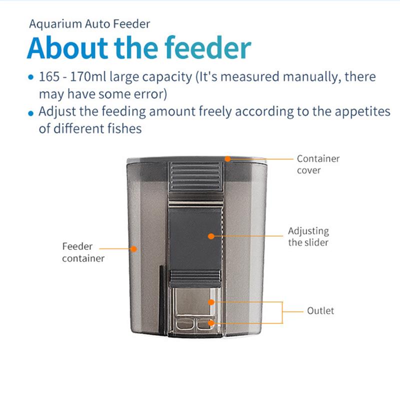 Digital Wireless Automatic Fish Feeder Tank Pond Aquarium Timer Smart Fish Food Dispensers Tool Simple Durable