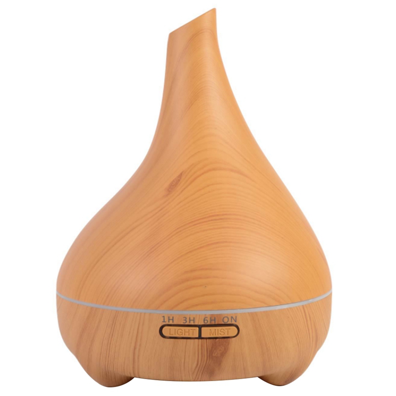 Essential Oil Diffuser,550Ml Wood Grain Ultrasonic Humidifier For Essential Oil Aromatherapy Diffuser With EU Plug: Default Title