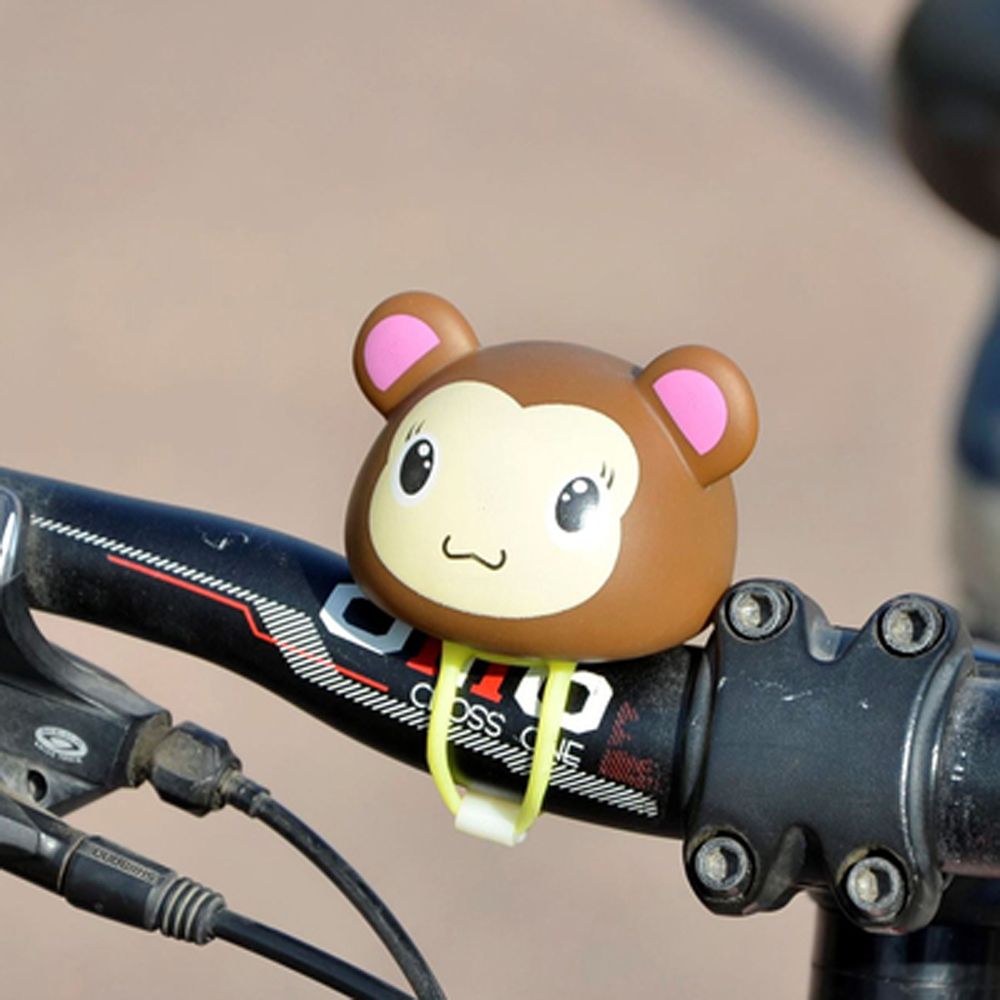 Riding Cartoon Ring Bell Sound Alarm Animal Air Horn Bicycle Horn Bicycle Ring Bell Bicycle Head Light Bell Kids Bike Bell