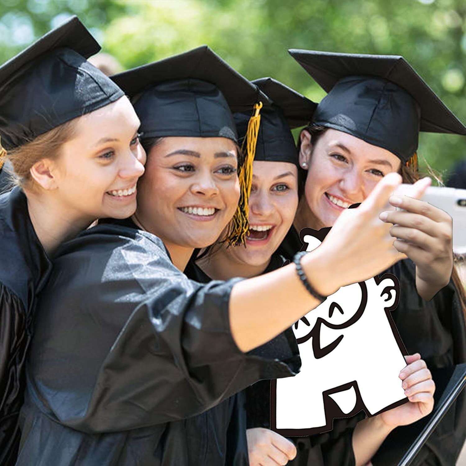 5Pcs Graduation Grade Tuin Teken Decoraties Unieke Outdoor Gazon Yard Teken Met Stakes Tuin Decoratie