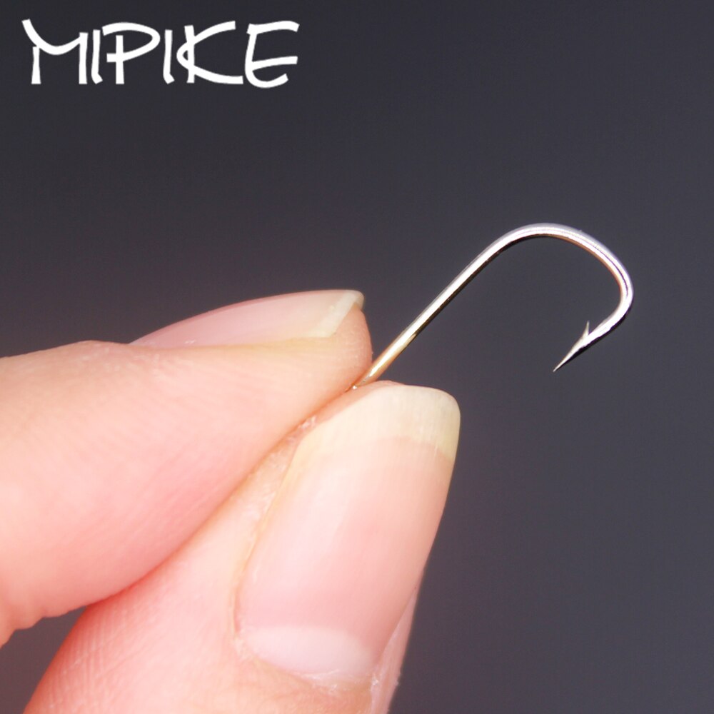 10 pcs Vishaak SODE met ogen Prikkeldraad Vishaak Gebogen Fly Visgerei haak AD Sharp Geringd Karper Haak GAC