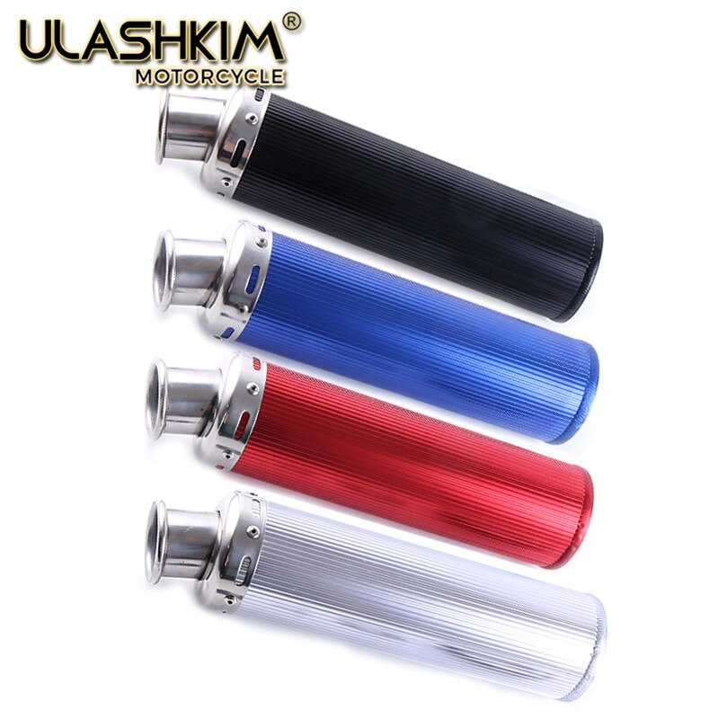 GY6 50 80 Scooter Performance système d'échappement bleu Gy6 50cc 137qma 139qmb moteur chinois pièces de Scooter