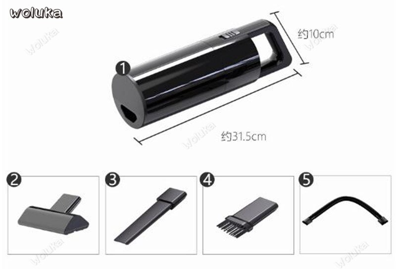 Car vacuum cleaner car wireless charging car power dedicated high-power family car dual-use small CD50 Q04