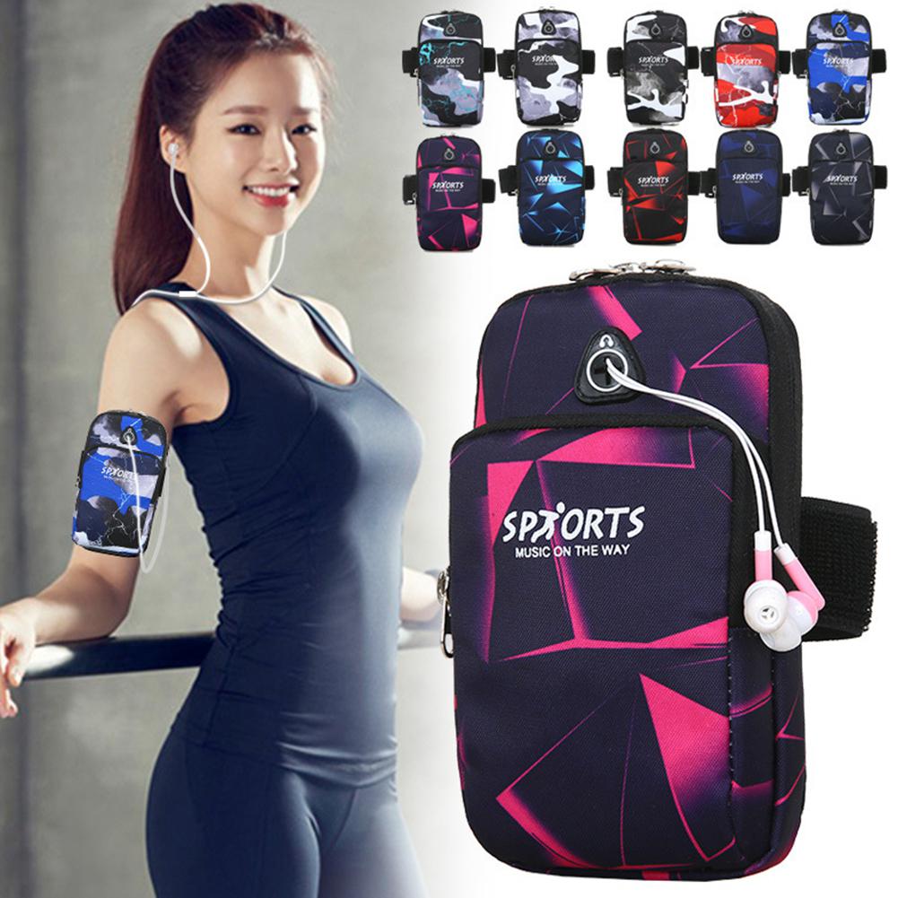 Pinshang Unisex Mobiele Telefoon Arm Bag Nylon Running Outdoor Sport Mobiele Telefoon Pols Zak