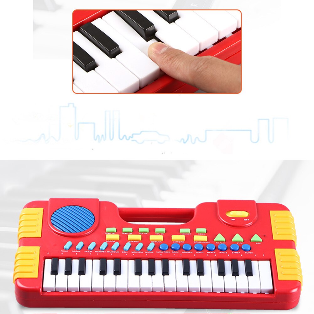 Kids Piano 31 Toetsen Mini Elektronische Orgel Muzikale Piano Onderwijs Toetsenbord Educatief Speelgoed Voor Kids Kinderen