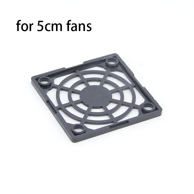 40mm 50mm 60mm 80mm 120mm PC Fan Stofdicht Case Guard Grill Protector Cover Computer mesh Verwijderbare Frontplaat: Bruin / 1 bundel