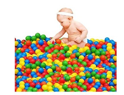 100 stücke bunte Spielen Bälle Weichen Kunststoff Ungiftig Phthalate-Freies Zerquetschen-nachweisen Grube Bälle Baby freundlicher spielzeug schwimmen Grube Spielzeug: Ursprünglich Titel