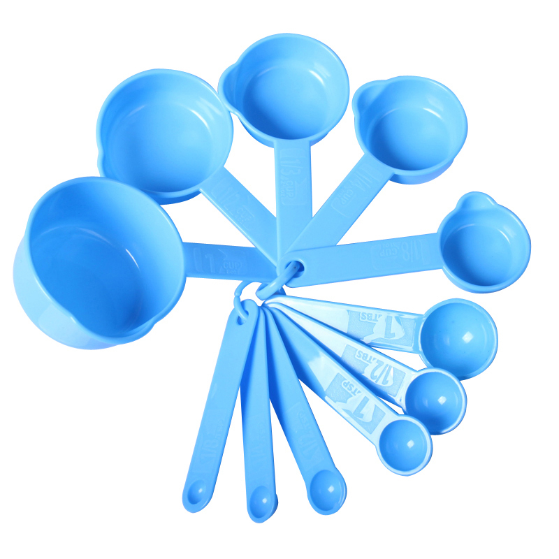 11pcs/set Plastic Measuring Cups And Spoons Set Coffee Scoop Kitchen Cooking Flour Sugar Baking Utensil Set