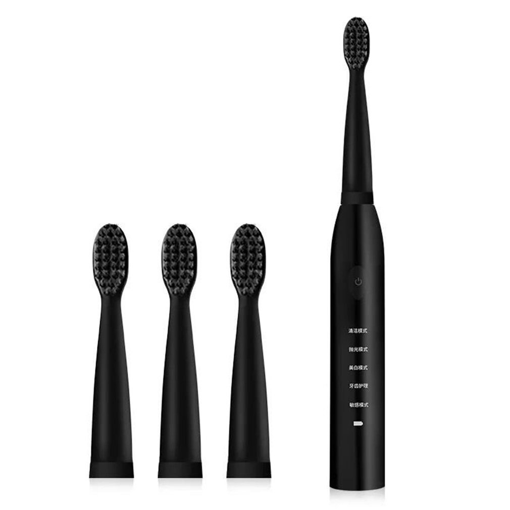Electric Toothbrush Adult Rechargeable Toothbrush Sonic Automatic Soft Toothbrush Waterproof Usb Charging Kemei Acoustic Wave 3C