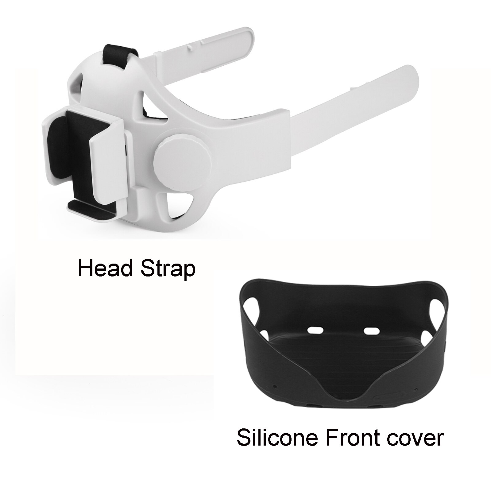 Head Strap For Oculus Quest 2 Elite Head Strap Adjustable Facial Interface Comfort For Oculus Quest 2 VR Glasses Accessories: set F