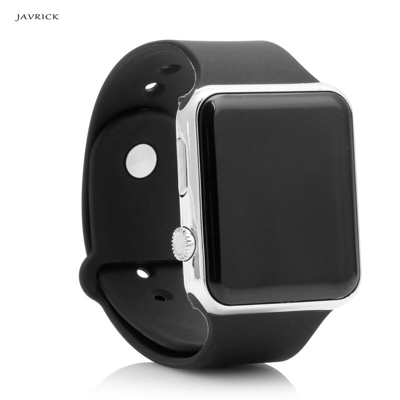JAVRICK Mannen Vrouwen Siliconen LED Sport Horloge Digital Armband Unisex Horloges Zwart