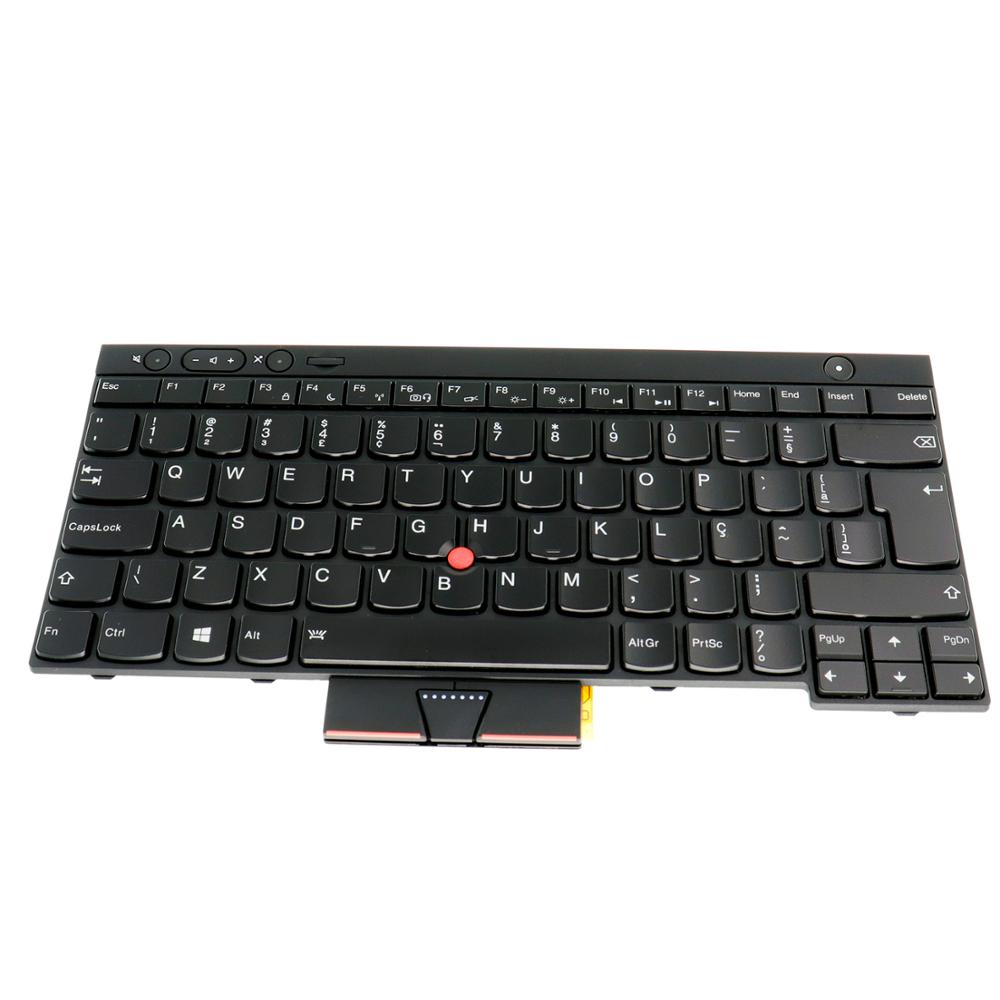 Backlit Braziliaanse Toetsenbord Qwerty Voor Lenovo Thinkpad T430 T430i T430s X230 X230i T530 T530i W530 X230 Tablet 04X1357