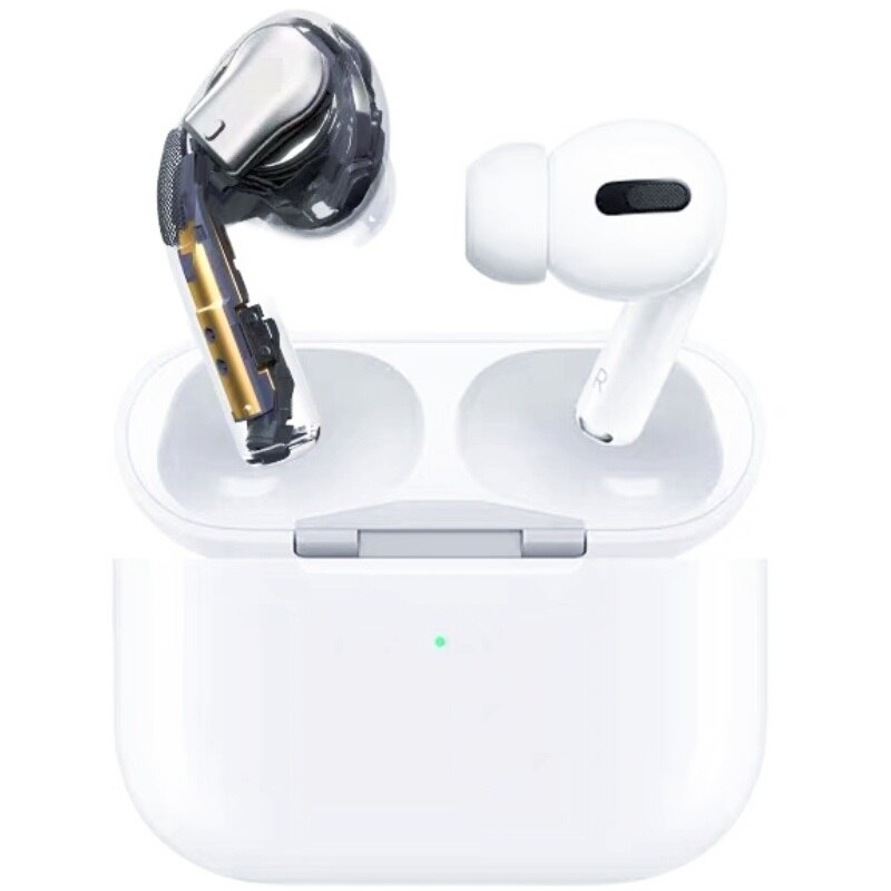 Qi Draadloze Opladen Batterij Voor Airpods Pro Vervanging 60Mah Charger Bluetooch Pairing Pop Up Windows Voor Airpods Air Pods pro