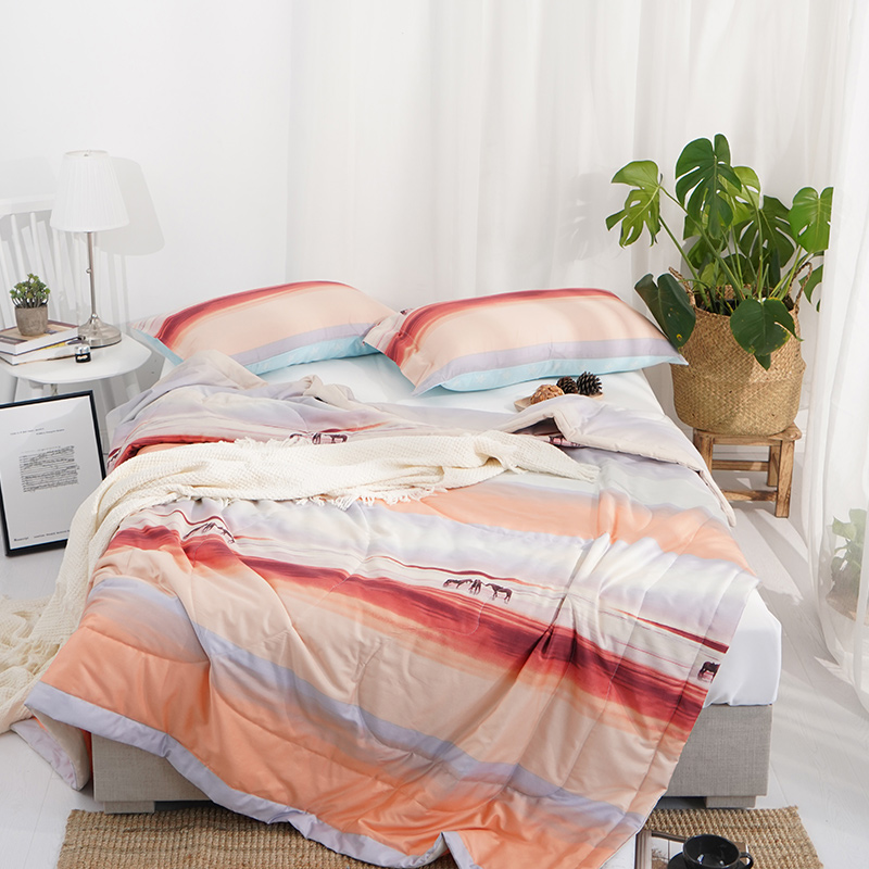 London Bridge Eiffeltoren print Ultra Zachte Katoenen Dekbed Dekbed Beddengoed Comfortabel Ademend Bed Cover Queen size