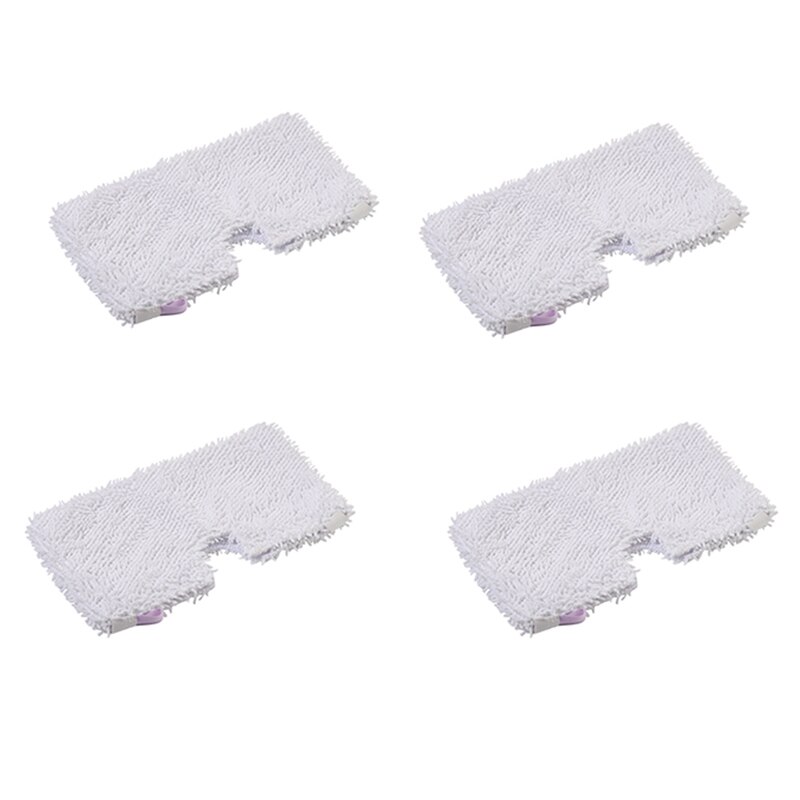 4Pcs Huishoudelijke Microfiber Vervanging Cleaning Pads Voor Shark Steam Pocket Mops S3500 Serie, S2901,S2902, s3455K, S3501