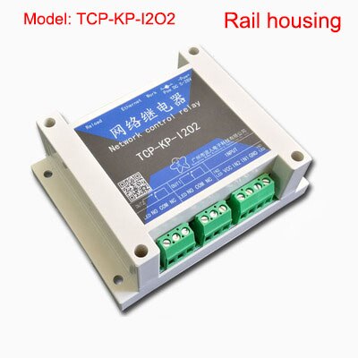 Ethernet network relay Secondary development of remote control IO module 2-way TCPIP Ethernet network relay electronics industry: without power