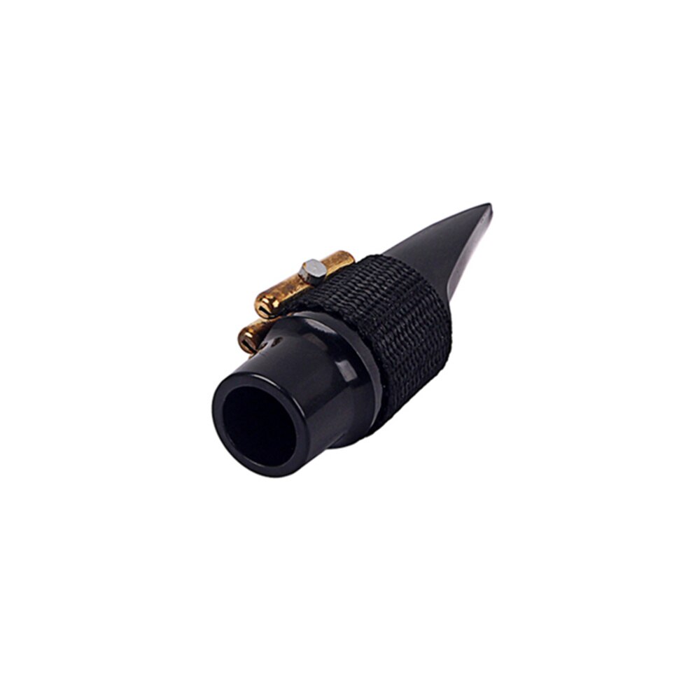 Ersatzmundstück für altsaxophon mit clip, saxophonkopf-zubehör (schwarz)