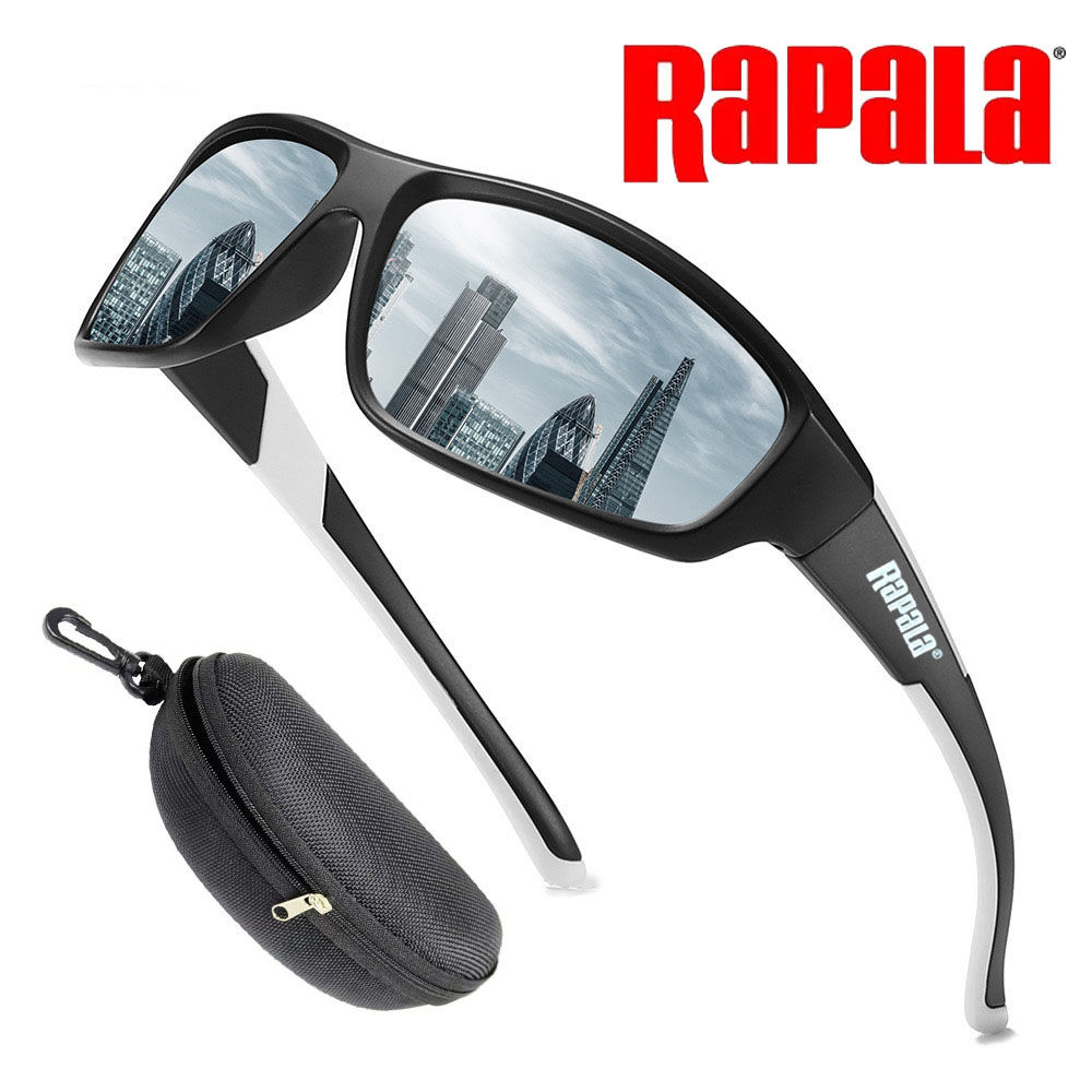 Original Rapala Fishing Glasses Outdoor Mountaineering Anti-ultraviolet Classic Polarized Sunglasses Riding Driving Sunglasses: PURPLE