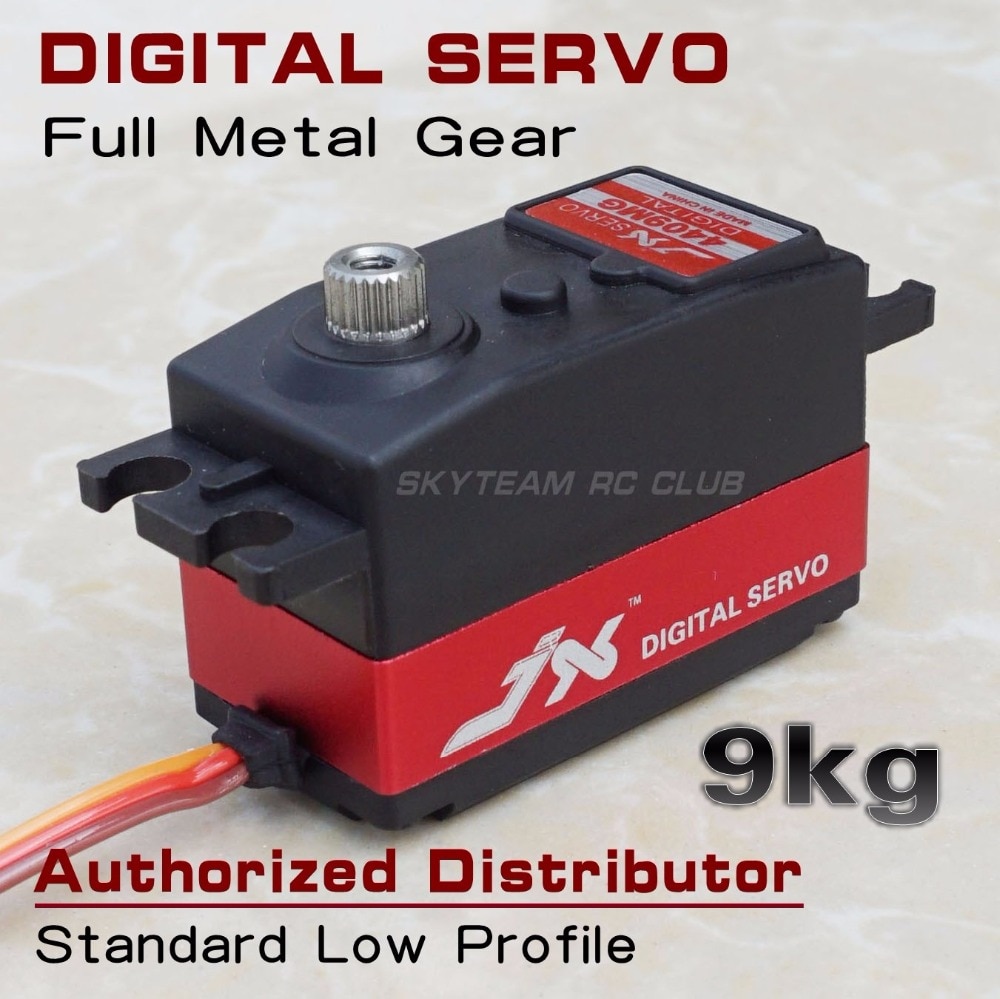 JX Servo PDI-4409mg 9 kg Metal Gear Case Standaard Low Profile Servo Voor RC Auto Vliegtuig Robot