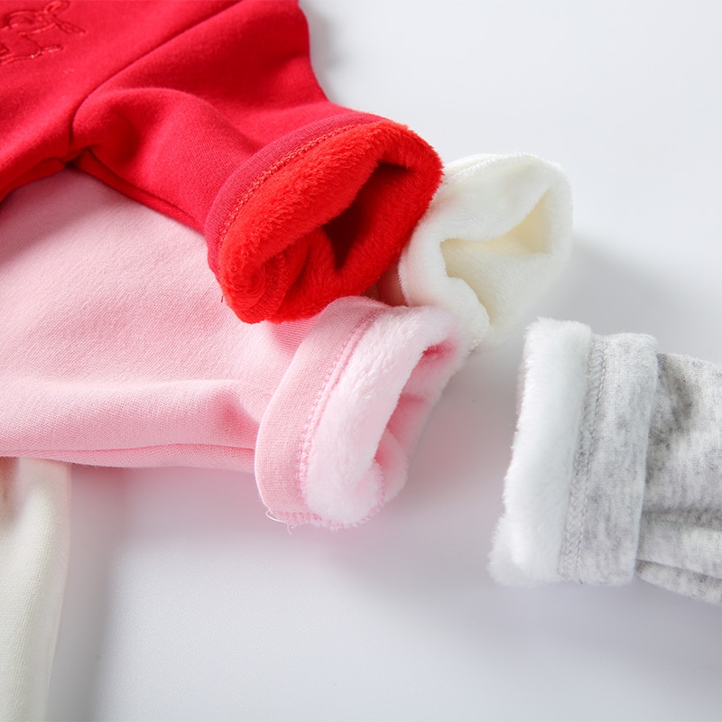 Baby Bodysuit Lange Mouwen Kleding Dikke Warme Kinderen Kleding Baby Meisjes Jongens Kleding Kinderen Jumpsuit 100% Katoenen Baby Overalls