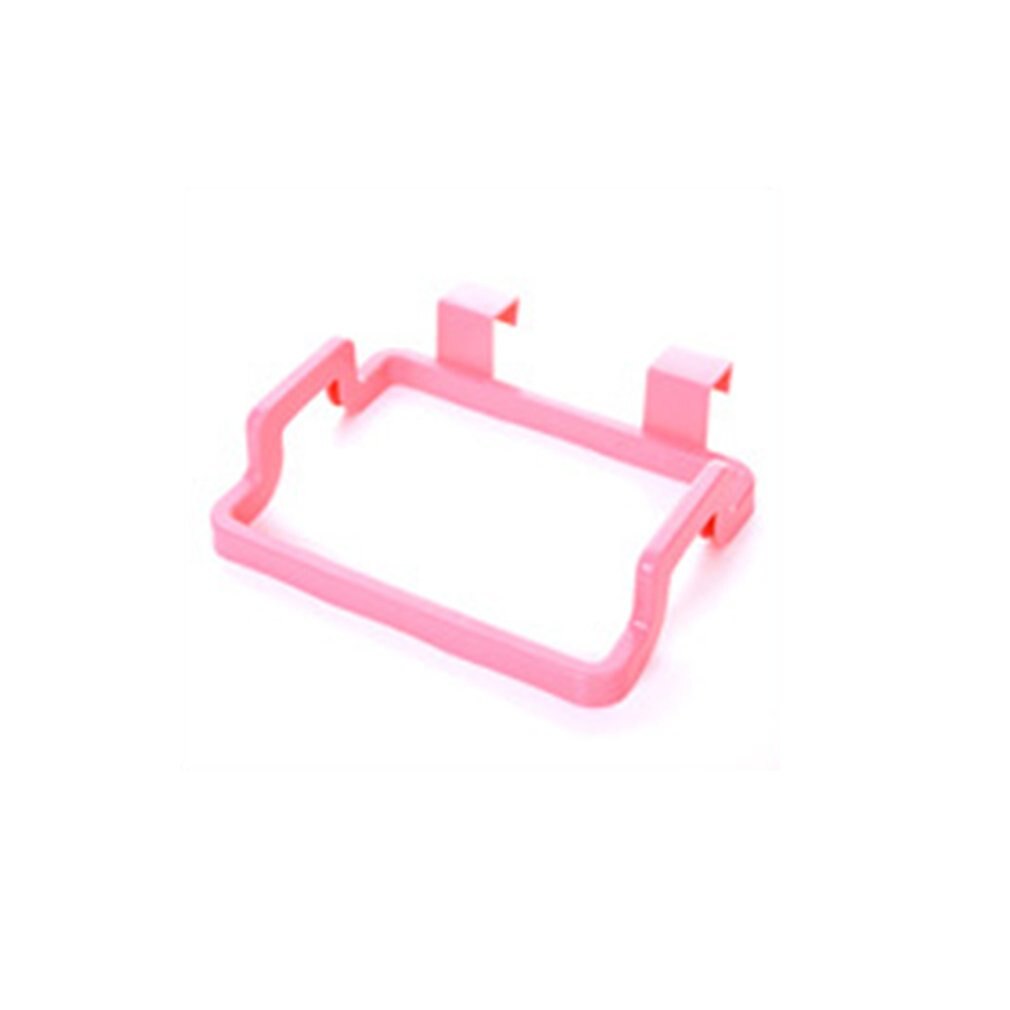 Solid hängande köksskåp skåpdörr baksida sopställning sopställning stil förvaring hink sopsäckar hängande hållare