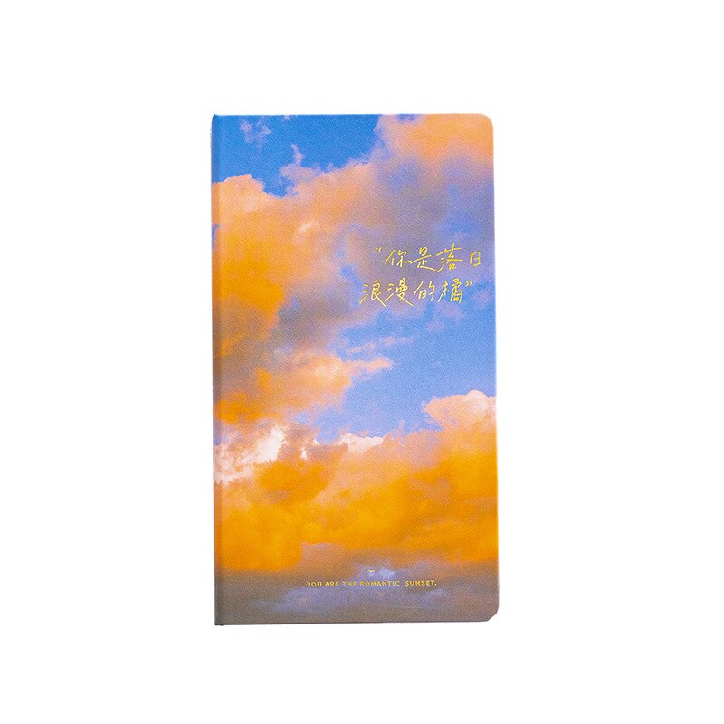 Fly To The Sky Hardcover Daily Weekly Planner Book Portable 2022 Undated Agenda Scheduler Notebook: A