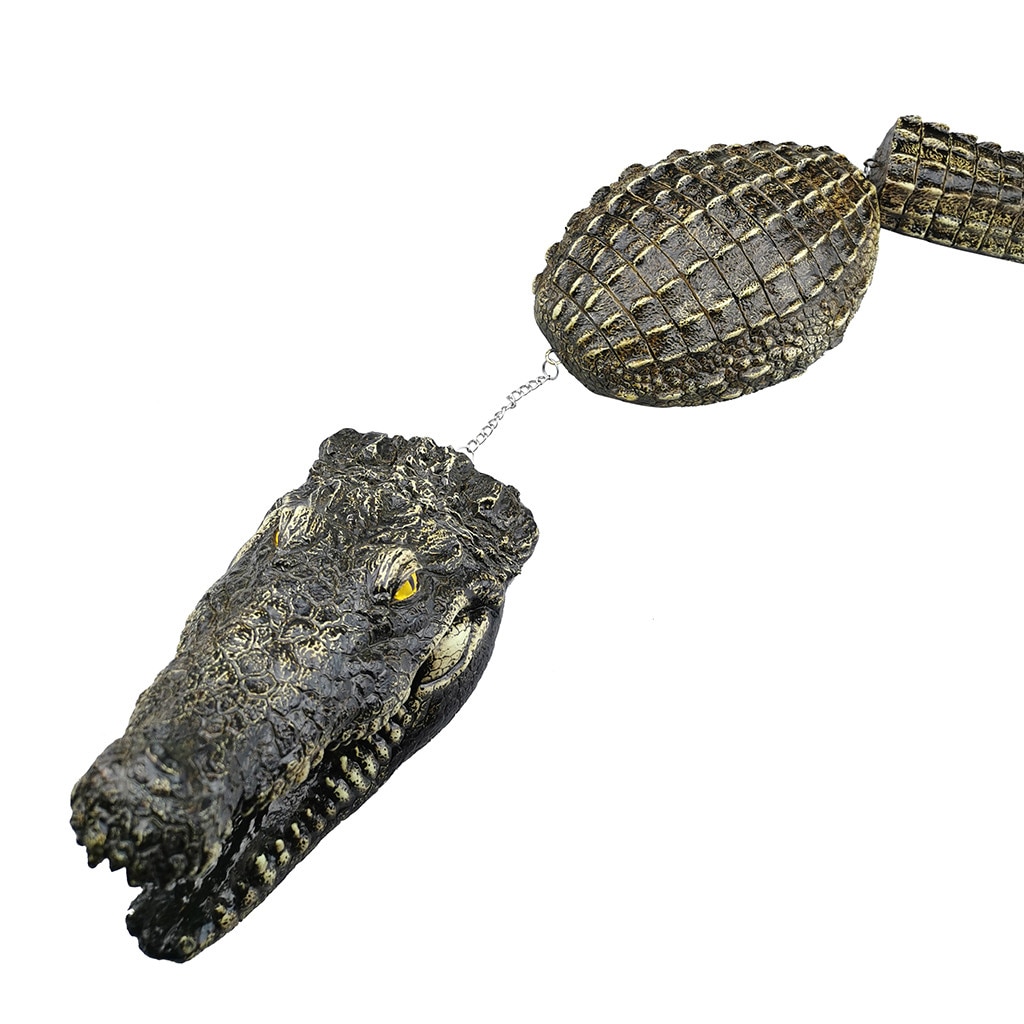 Drijvende Krokodil Water Decoy Vijver Tuin Decoratie Voor Tuin Controle Krokodil Hoofd Spoof Speelgoed Kinderen Volwassenen Jardin Garten