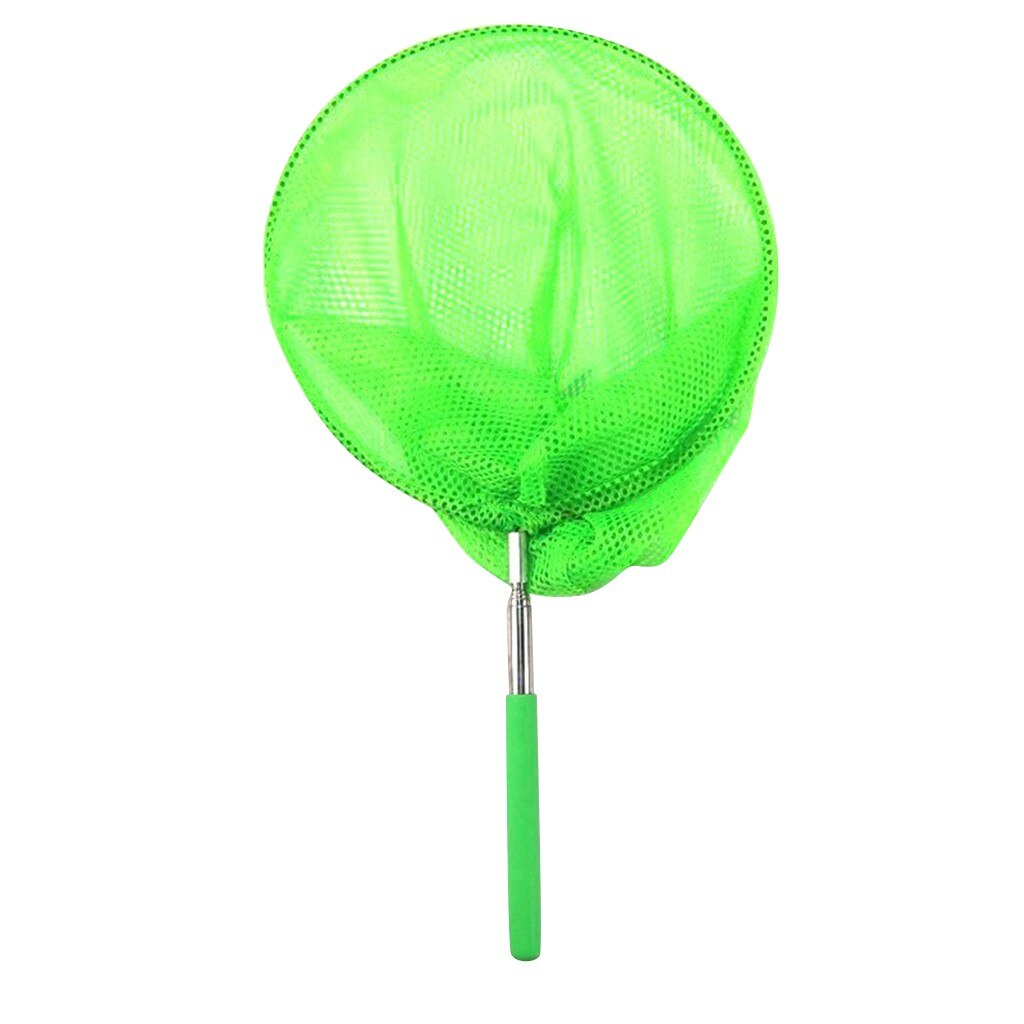 Fishing Landing Net Tool Lightweight Aluminum Alloy Retractable Foldable Fish Net Boat Fish Net Kids Catching Butterflies Tool