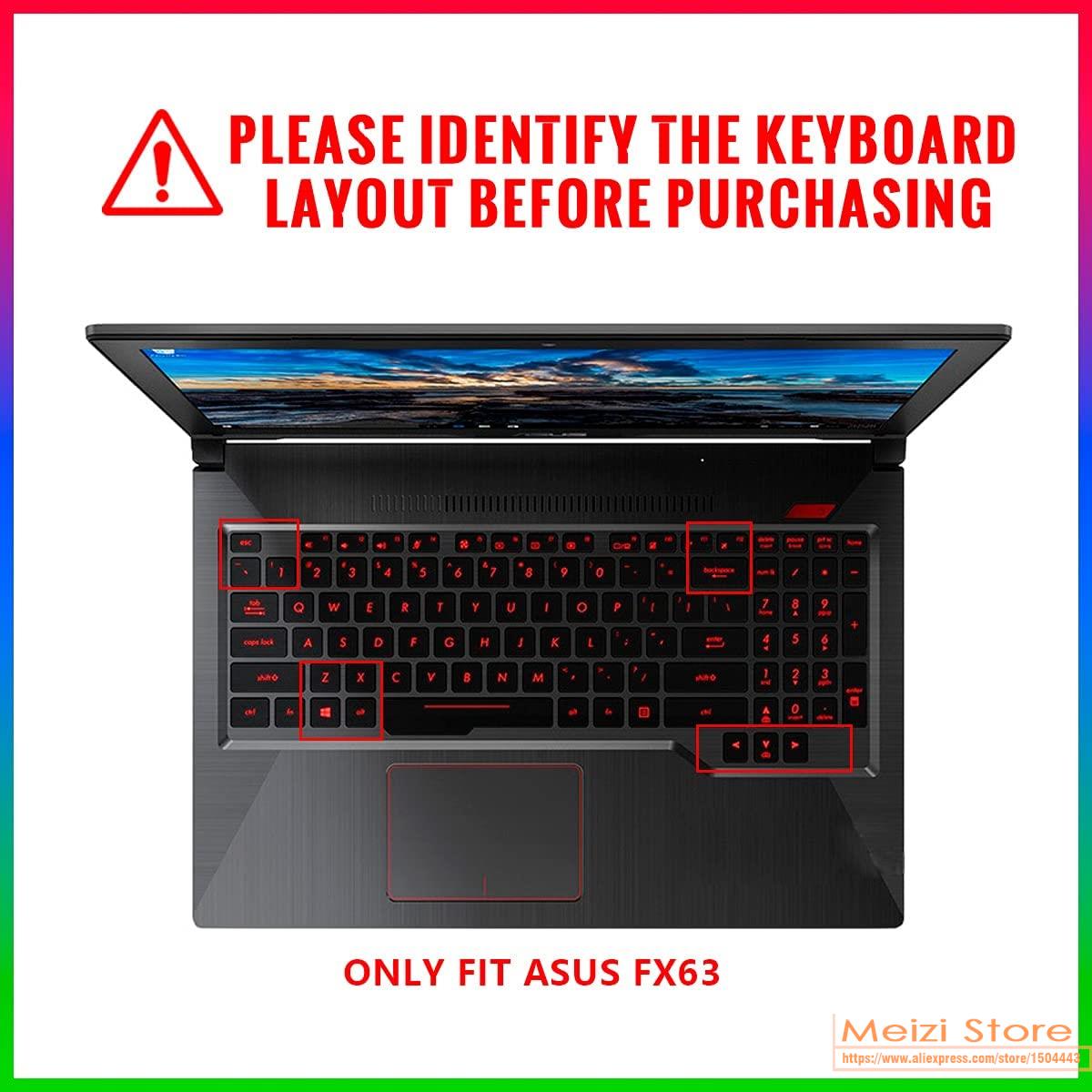 Tpu Laptop Toetsenbord Cover Skin Voor Asus Tuf Gaming FX504 FX504GE FX504GD FX504GM FX504G FX505G Fx505DT FX505GD FX505DU 15.6''