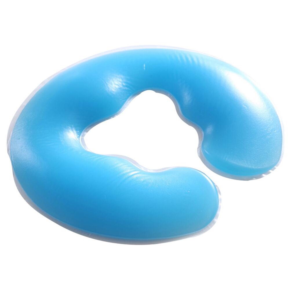Gesicht Massage U bilden Kissen Elastische Silikon Kissen Nacken Körper Entspannen waschbar Sanft Salon Tragbare Wiederverwendbare Komfortable Rest