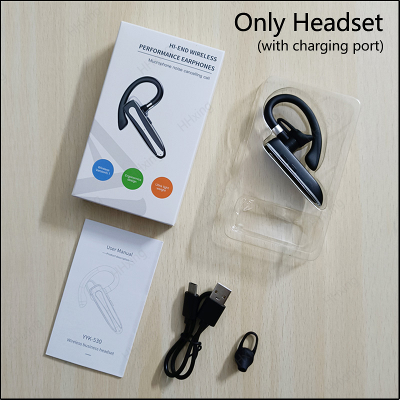 Fones de ouvido sem fio com microphon bluetooth fone de ouvido escritório fone de ouvido fone de ouvido com microfono negócios auriculares: Oniy Headset