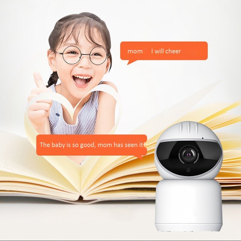 Home Security Camera 1080P HD Indoor Camera Baby Monitor Auto-Cruise Motion Track Remote Control Security System