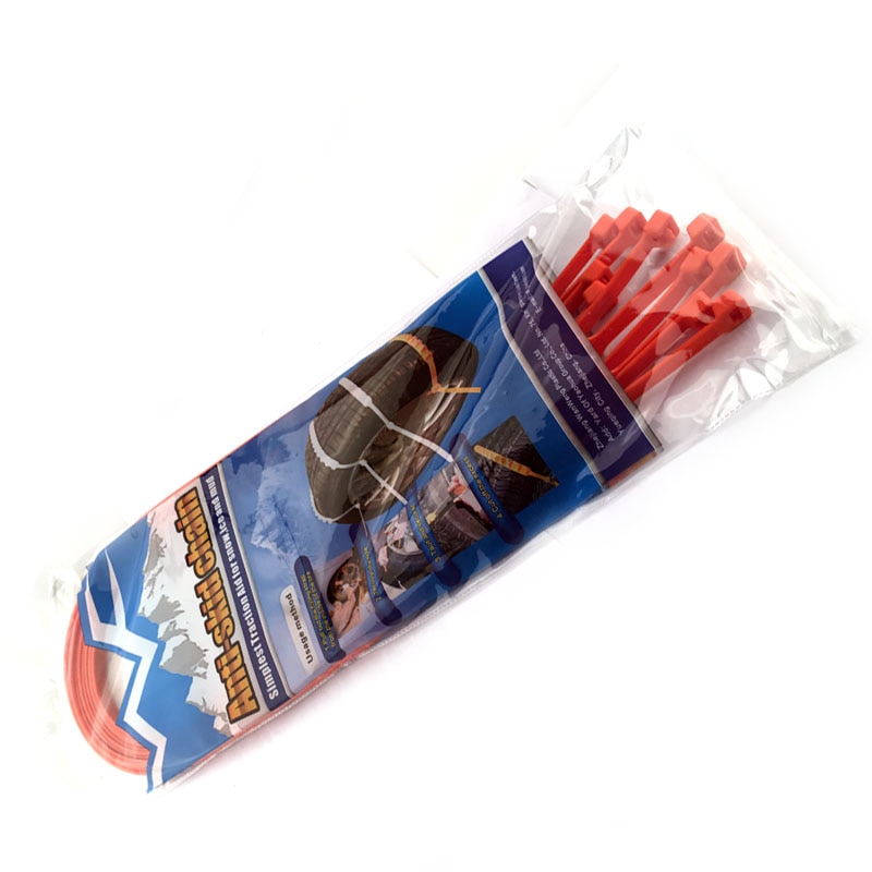 10 stuks kabelbinders antislip ketting auto universele eenvoudige kunststof wielen sneeuwketting voor de sneeuw- of modderbak of zand