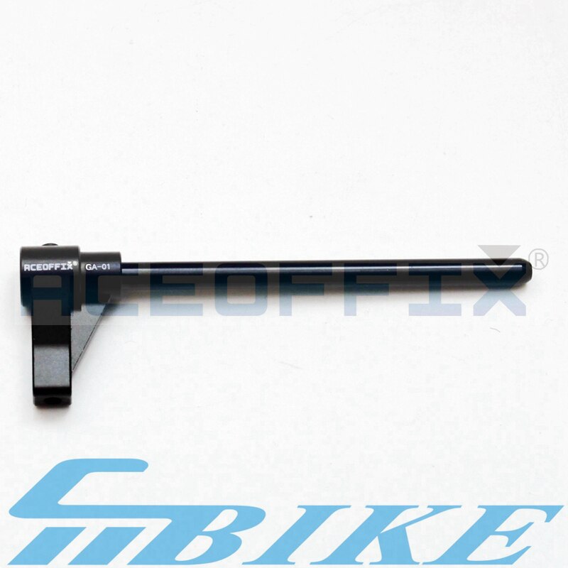 Aceoffix fit til brompton cykel derailleur arm  ga01 til brompton foldecykel: Sort