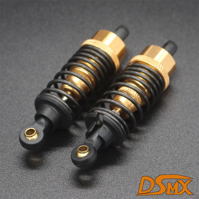 HSP 102004 122004 Aluminum Shock Absorber 68mm 02002 02175 1/10 Upgrade Parts For On-Road and Drift car 94123 94122: Yellow