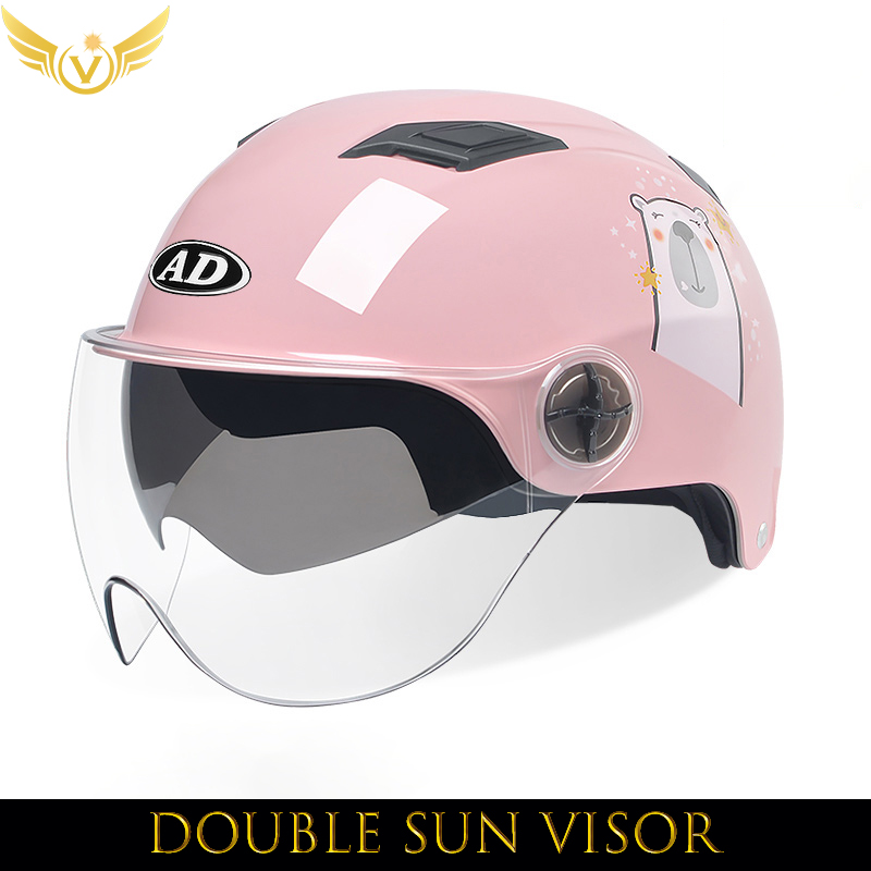 V Casco scooter elettrico proprietà V elicottero Caschi moto Cascata di sicurezza Soman Articoli urbani Donna Uomo Attrezzatura moto