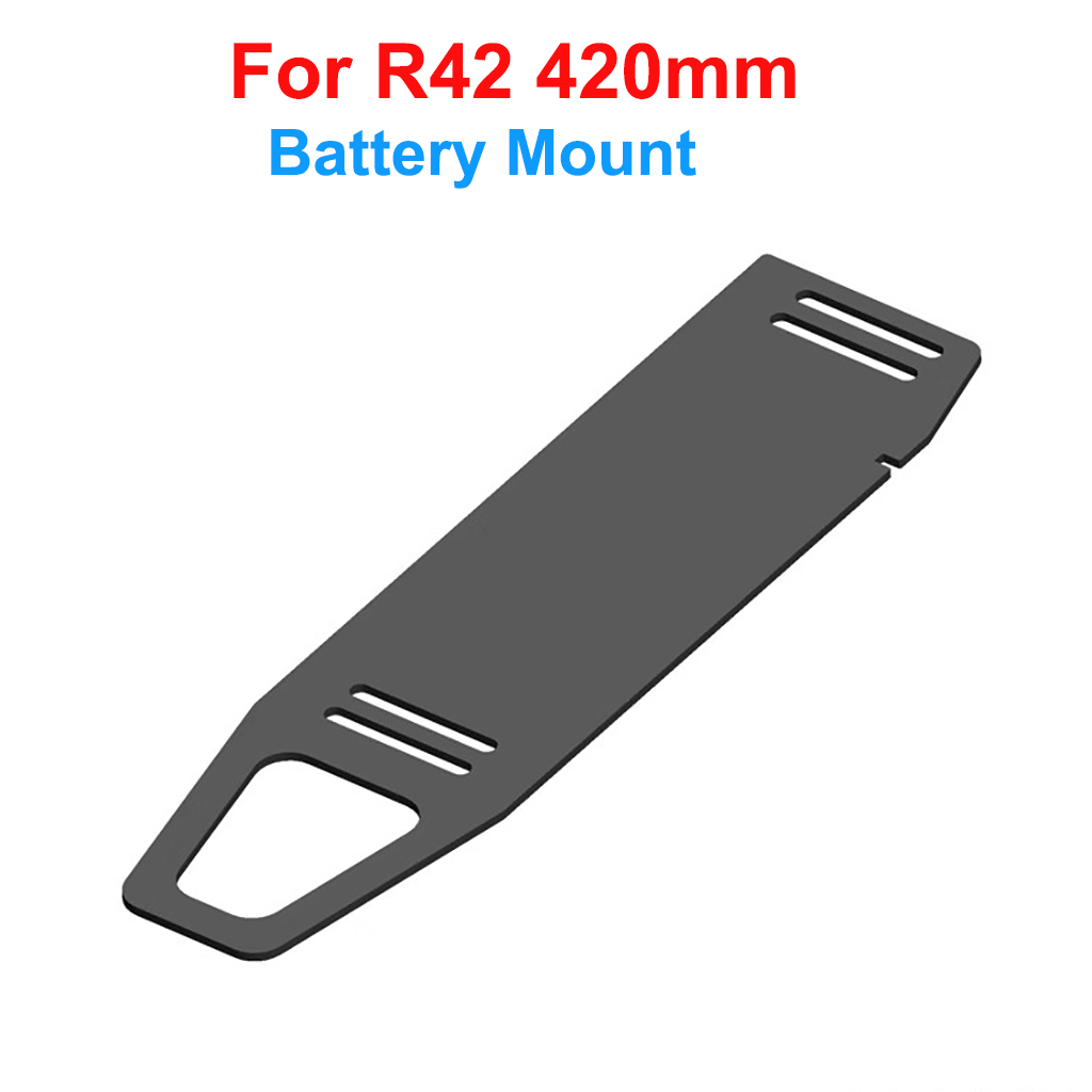 ALZRC - R42 FBL Bausatz RC Hubschrauber DIY R42 Hubschrauber Ersatzteile R42 Batteriehalterung Schnellspanner R42 Metall Motorhalterung