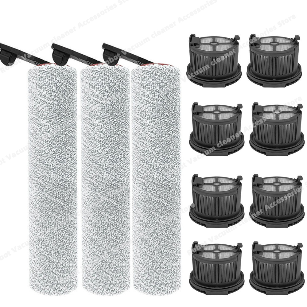 Compatibile con Dreame H20 pro più / H13 pro / H14 pro / H20 ultra / H30 ultra Parti Spazzole a rullo principali Filtri Accessori: MULTI
