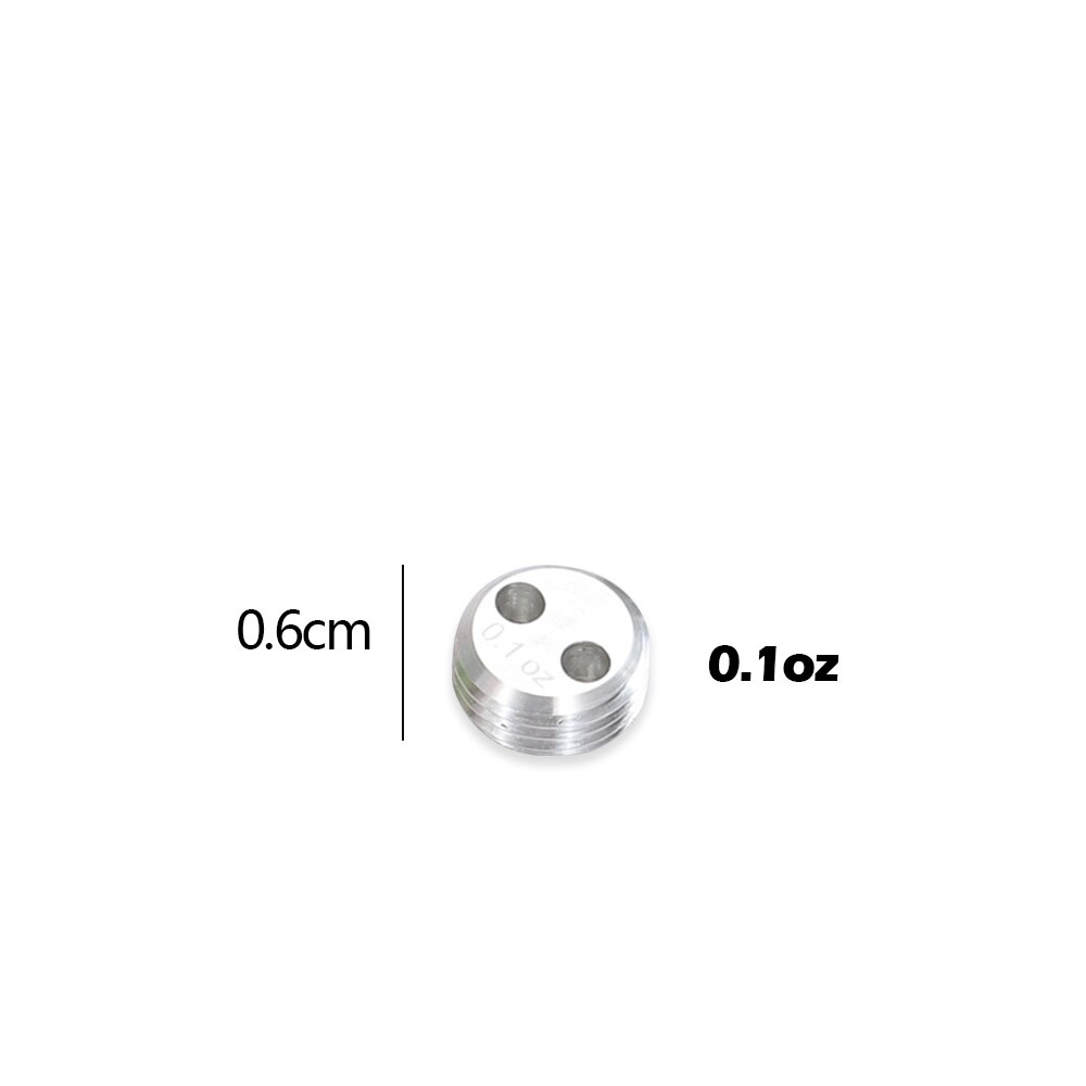 PREDATOR Z2 3142 poids boulon réglable poids 8 pièces clé en fer fait à la main chine: 0.1oz
